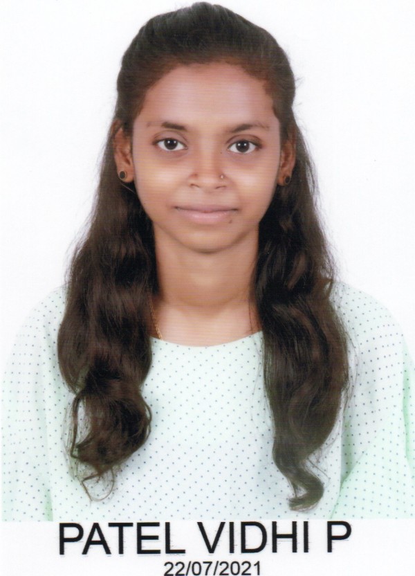 PATEL VIDHI PANKAJBHAI