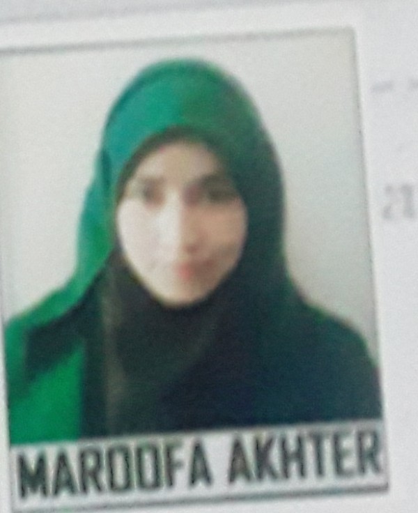 Maroofa Akhter