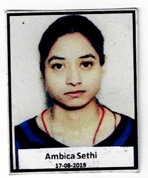 AMBICA SETHI